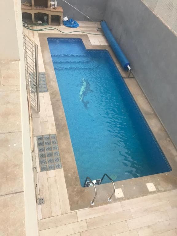 Piscine de villa à Ain Diab après entretien